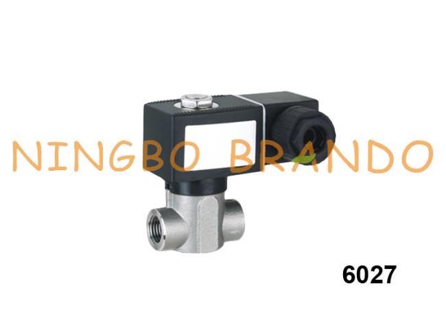 Shako Type Stainless Steel Solenoid Valve 3/8'' SPU225A-03 1/2" SPU225A-04 24VDC 4