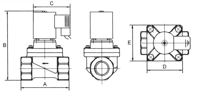 1/2'' Anti Corrosion UPVC Solenoid Valve For Chemical Acid Alkali 24V 110V 220V 0