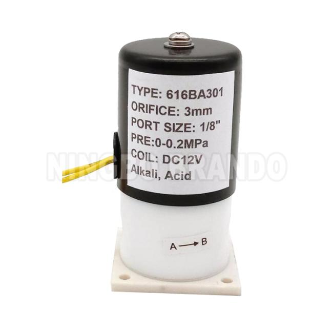 PTFE Solenoid Valve PTFE Solenoid Valve