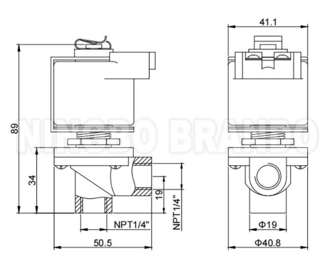 RCA3D Goyen Type Solenoid Pilot Valve RCA3D0 RCA3D1 RCA3D2 0
