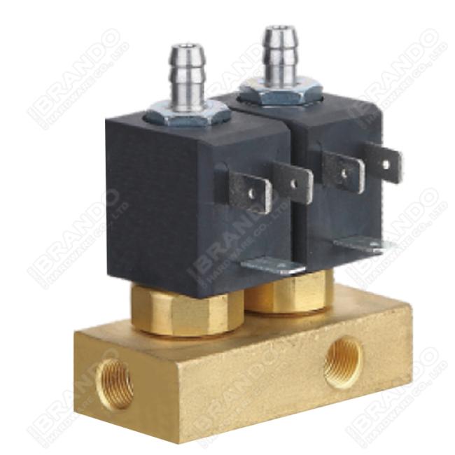 2 Way Normally Open Brass Solenoid Valve For Espresso Coffee Machine 17