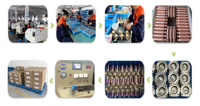 Refrigeration 4 Way Reversing Valve For Heat Pump Air Conditioning 220V 110V 24V 3