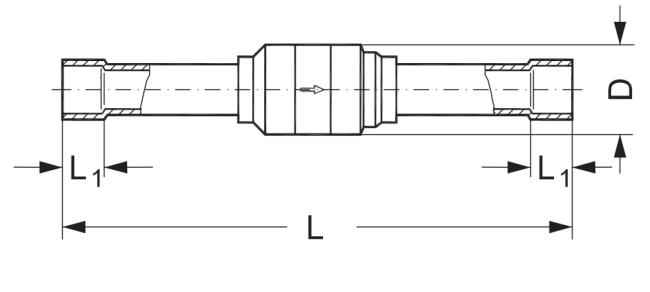 Danfoss Type Refrigeraion Check Valve NRV NRVH 1/4'' 3/8'' 1/2'' 5/8'' 3/4'' 7/8'' 0