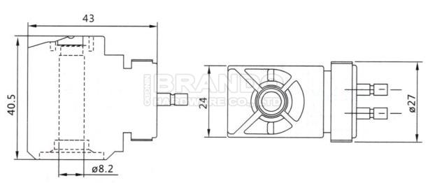 24VDC Solenoid Coil For DAF Truck Solenoid Valve 1318860 1334037 0