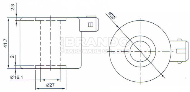 12V DC 20W Solenoid Coil For Electronic CNG Pressure Reducer Repair Kit 0