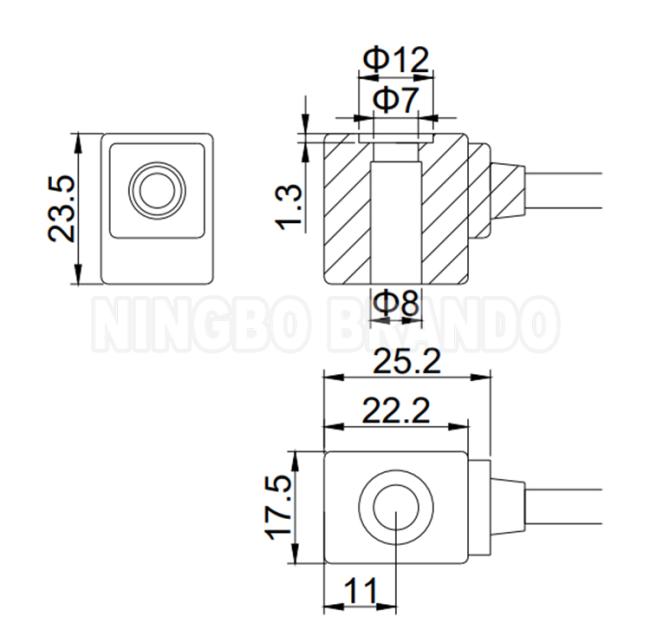 Pneumatic Solenoid Valve Coil 4V100 Series 3VA 0