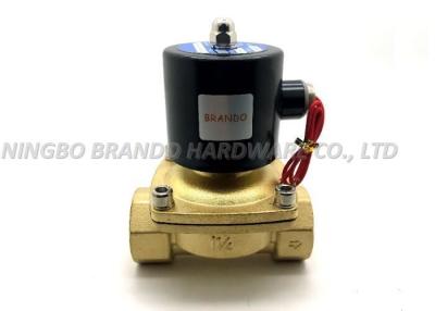 China Direct Acting 2 Way 2 Position Solenoid Valve / Steam Solenoid Valve 2W35-35 for sale