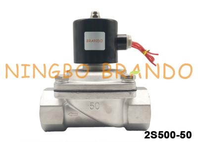 China Direct Acting NC 2/2 Way Stainless Steel Solenoid Valve Water Treatment Valve 2S500-50 for sale