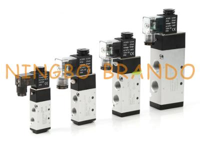 China 5/2 Way Single Solenoid Pneumatic Solenoid Valve 5 Way 2 Position for sale