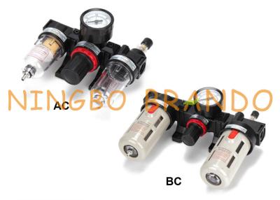 China AC BC Series Airtac Type FRL Pneumatic Air Filter Regulator Lubricator for sale