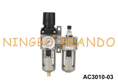 China AC3010-03 SMC Type FRL Air Filter Regulator And Lubricator Combo for sale