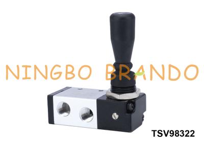China Tipo maneira manual da barretina mais ou menos cilíndrica e emplumada TSV98322 da válvula de controle direcional 3 do ar à venda