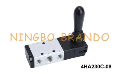 China 4HA230C-08 Airtac Type Manual Air Control Valve 5 Way 3 Position for sale