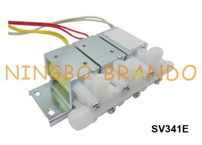 中国 フィートのマッサージ機械のためのプラスチック小型空気電磁弁12V 24V 販売のため