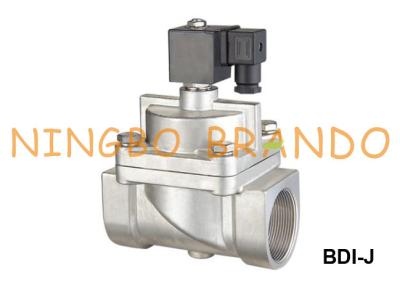 China High Pressure Water Air Stainless Steel Solenoid Valve 100 Bar 12V 24V for sale