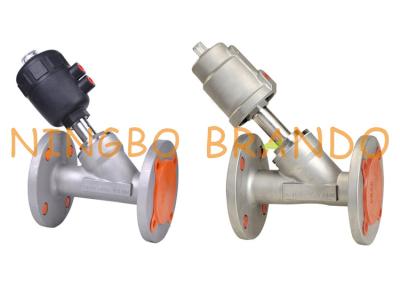 Chine Type acier inoxydable à flasque pneumatique de Y de valve de Seat d'angle à vendre