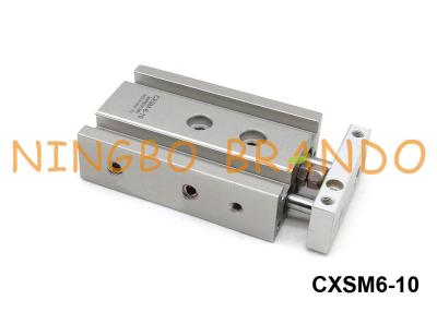 China SMC Type CXSM6-10 Dual Rod Guided Pneumatic Air Cylinder for sale