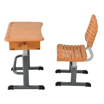 China Primary School Preschool Classroom Furniture Adjustable Student Desk Chair for sale