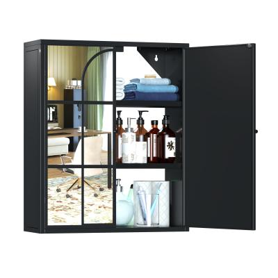 China Bathroom Mirror Metal Cabinet Wall Mounted for sale
