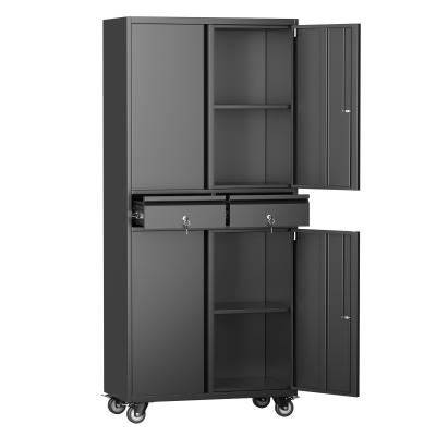 China Garage Storage Cabinet Tall Steel Cabinet for sale