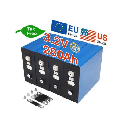 China 4Pcs 16Pcs 3.2V 272Ah 280ah Lifepo4 Battery Cell 285Ah Catl Chargeable for sale