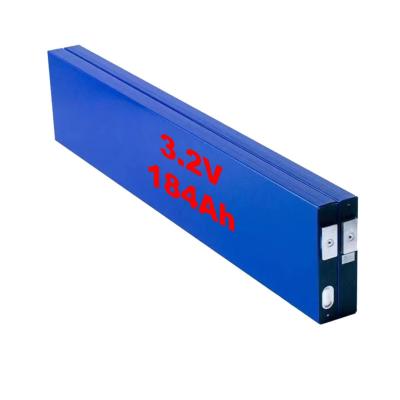 China LiFePO4 3.2V 184Ah Rechargeable Blade Cell Battery Prismatic Lithium Ion Battery for sale