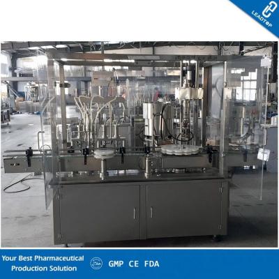 China Accurate Filling Volume Automatic Water Bottle Filling Machine With 4 Filling Nozzles for sale