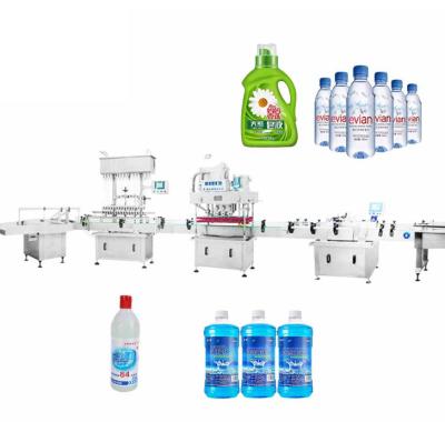 China 40pcs/Min 100ml Hand Sanitizer Liquid Filling Machine for sale