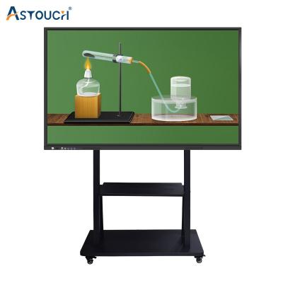 China HDMI Classroom Smart Interactive Whiteboard 4K 110 Inch Android 12 for sale