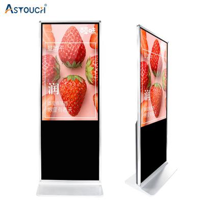 China Durable 43 Inch Digital Signage Advertising Stand Alone Digital Signage 350nits for sale