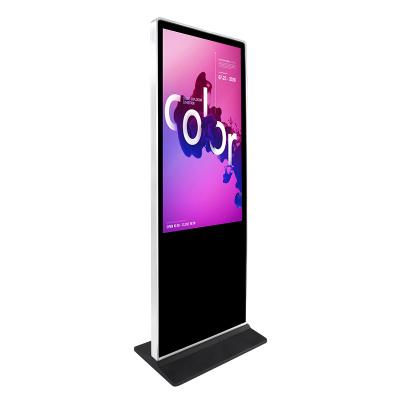 China 8ms Response Time Outdoor Totem Signage 16.7m Color Floorstanding for sale