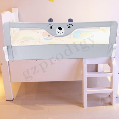 China Portable To Use Breathable Mesh Cartoon Protect Baby Safety Extra Long Bed Rail for sale