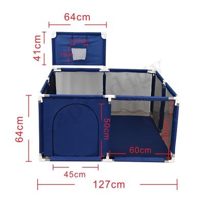 China Prodigy Breathable Outdoor Portable Baby Playard Height 25 Inch Multiscene Portable Baby Playard for sale