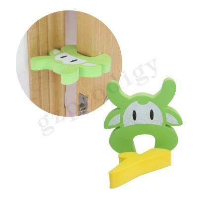 China EVA Foam Finger Pinch Guard, Funny Animal Shape Door Stopper for Baby Safety for sale