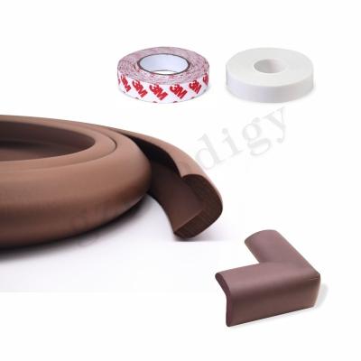 China Prodigy Anti Abrasion Sturdy Table Bumper Strip , Removable Furniture Bumper Guards for sale