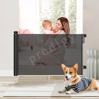 Китай Baby And Pet Retractable Mesh Gate Extends Up To 196
