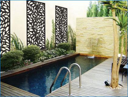 Decorative Outdoor Metal Screen