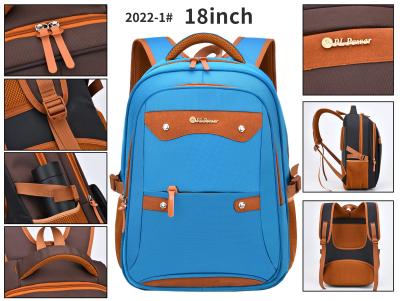 China Expandable Business Casual Backpack Laptop 18 Inch Nylon Travel Backpack for sale