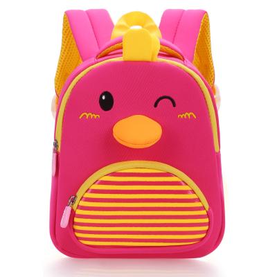 China 3D CuteWaterproof Children School Backpack Bird School Bags For Kids Boys for sale