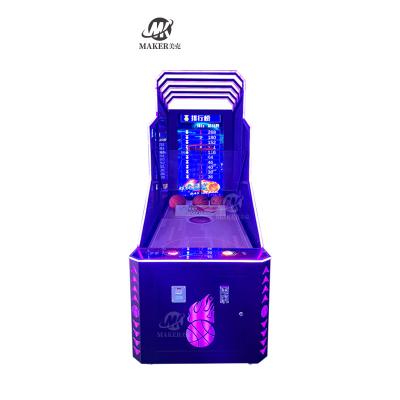 Chine Children Coin Operated Sports Game Machine Indoor Arcade Hoop Shooting Basketball Game à vendre