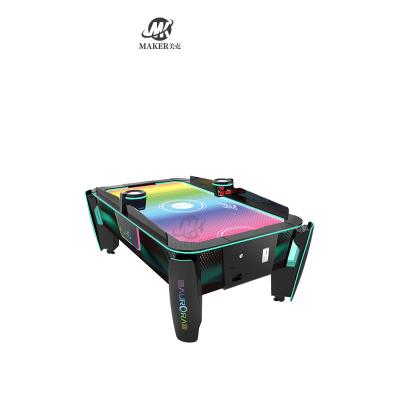 China Air Hockey Table Sports Game Machine Square Cube Coin Operated Air Hockey Game Machine zu verkaufen