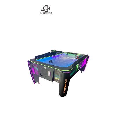 China 980mm Height 400W Sports Game Machines Black 2 Player Arcade Hockey Table for sale