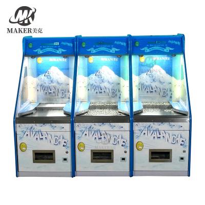 China Standard Arcade Coin Pusher Game Machine Wooden Arcade Coin Pusher Machines à venda