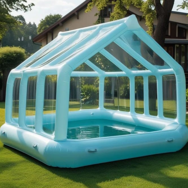 inflatable swimming pool tent