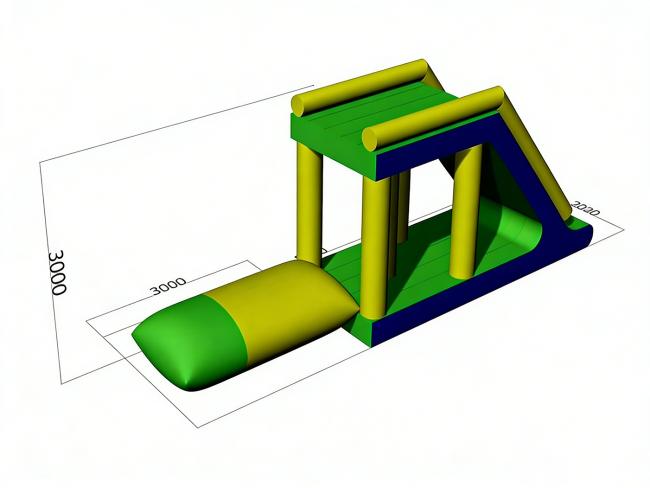 Quality Assurance Inflatable Water Catapult Blob,the Blob Inflatable Toy,water Blob Jump with Custom Design