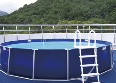 China Piscina personal del marco de acero del uso, piscina de batimiento del marco metálico EN71 en venta