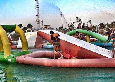 China Family Water Parks For Fun , Summer Waves Inflatable Water Park For Kids / Adult for sale