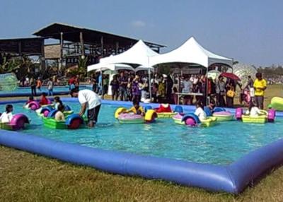 China Amusement Park Small Swimming Pools For Kids , Inflatable Swimming Pool For Family for sale