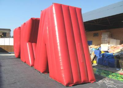 China Palabras inflables gigantes rojas de las muestras de los productos inflables de la publicidad para el lugar al aire libre en venta