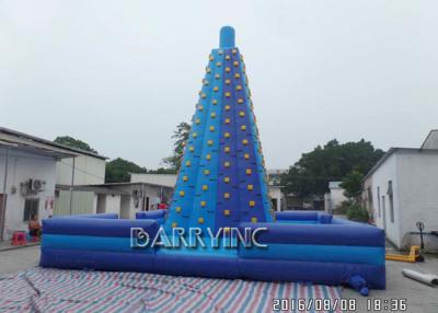 China Children Play Inflatable Sports Games Blue Giant Inflatable Climbing Games for sale